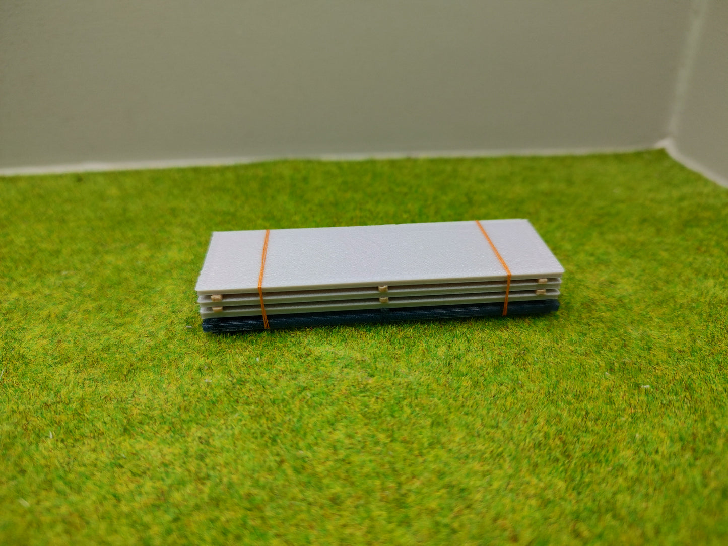 Ladegut H0 - Betonplatten auf Palette für Schwerlast- und Flachwagen