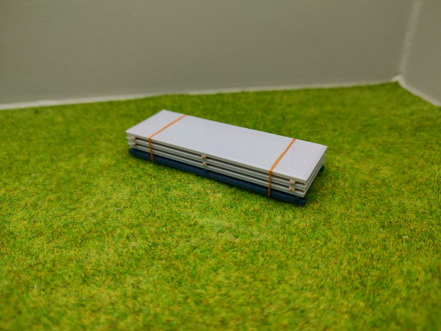Ladegut H0 - Betonplatten auf Palette für Schwerlast- und Flachwagen
