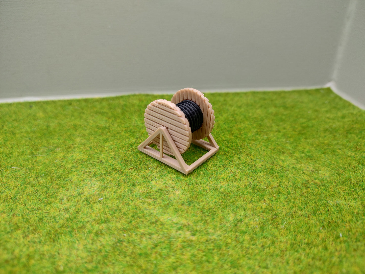 H0 Ladegut - Kabeltrommel für Schwerlastwagons und Flachwagen