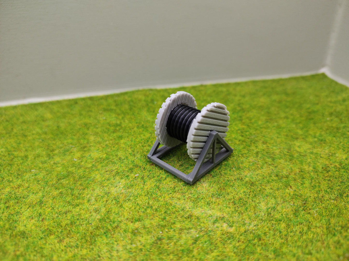 H0 Ladegut - Kabeltrommel für Schwerlastwagons und Flachwagen