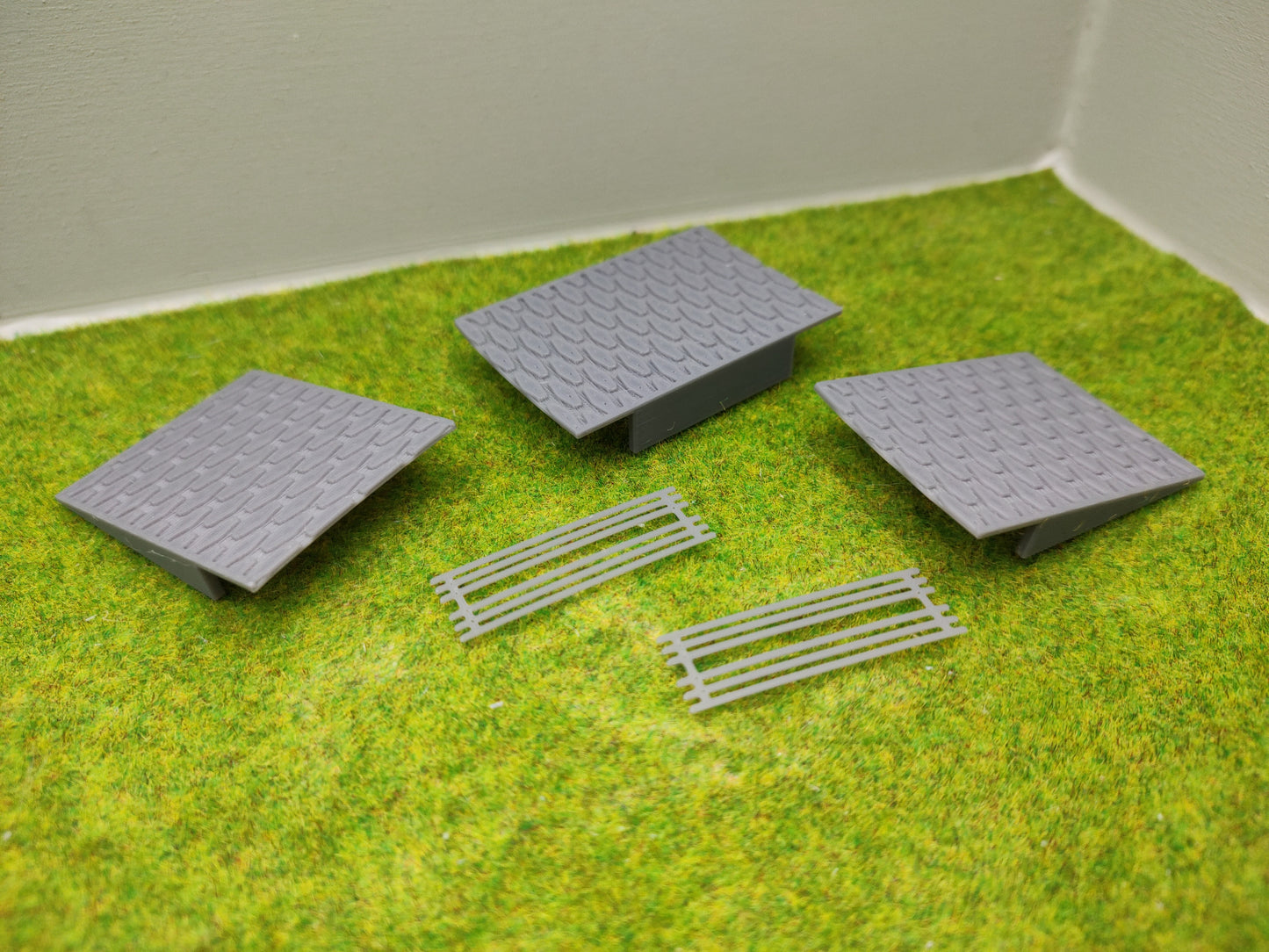Bahnübergang H0 für Märklin C-Gleis-58x40mm