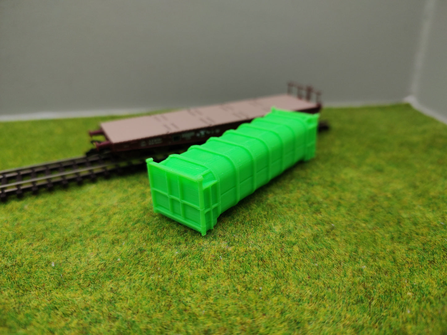 Ladegut Spur TT - Pressmüllcontainer für Schwerlastwagons und Containerwagen