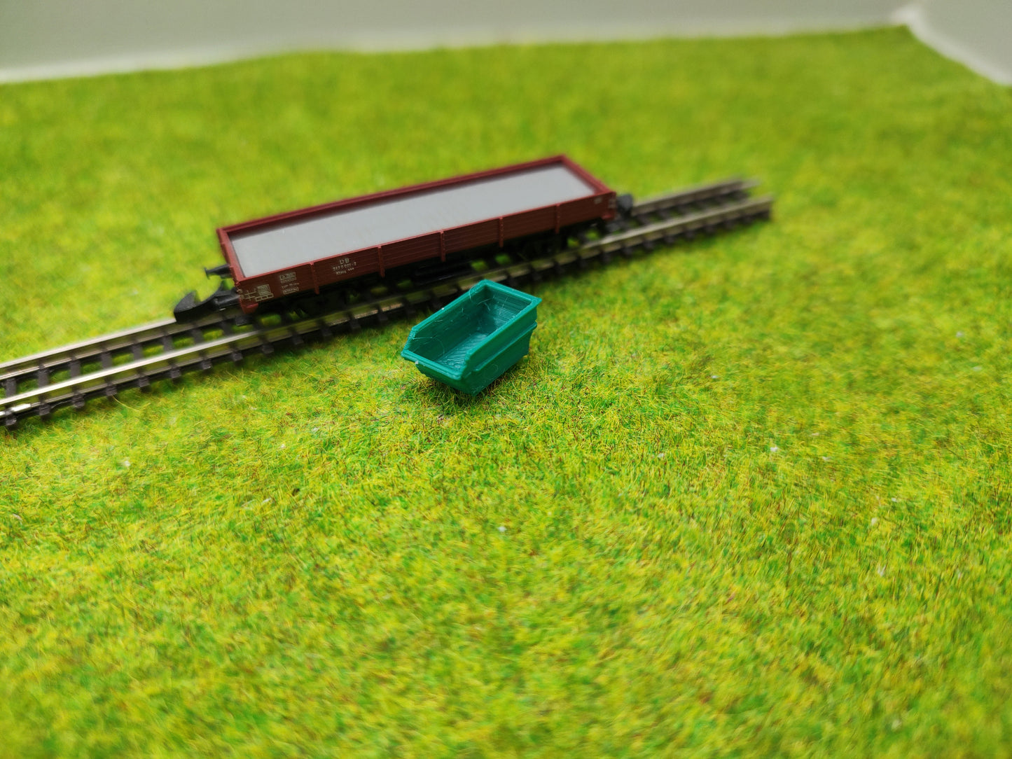 Zubehör Spur Z - Ladegut Muldencontainer - Spur Z 1:220