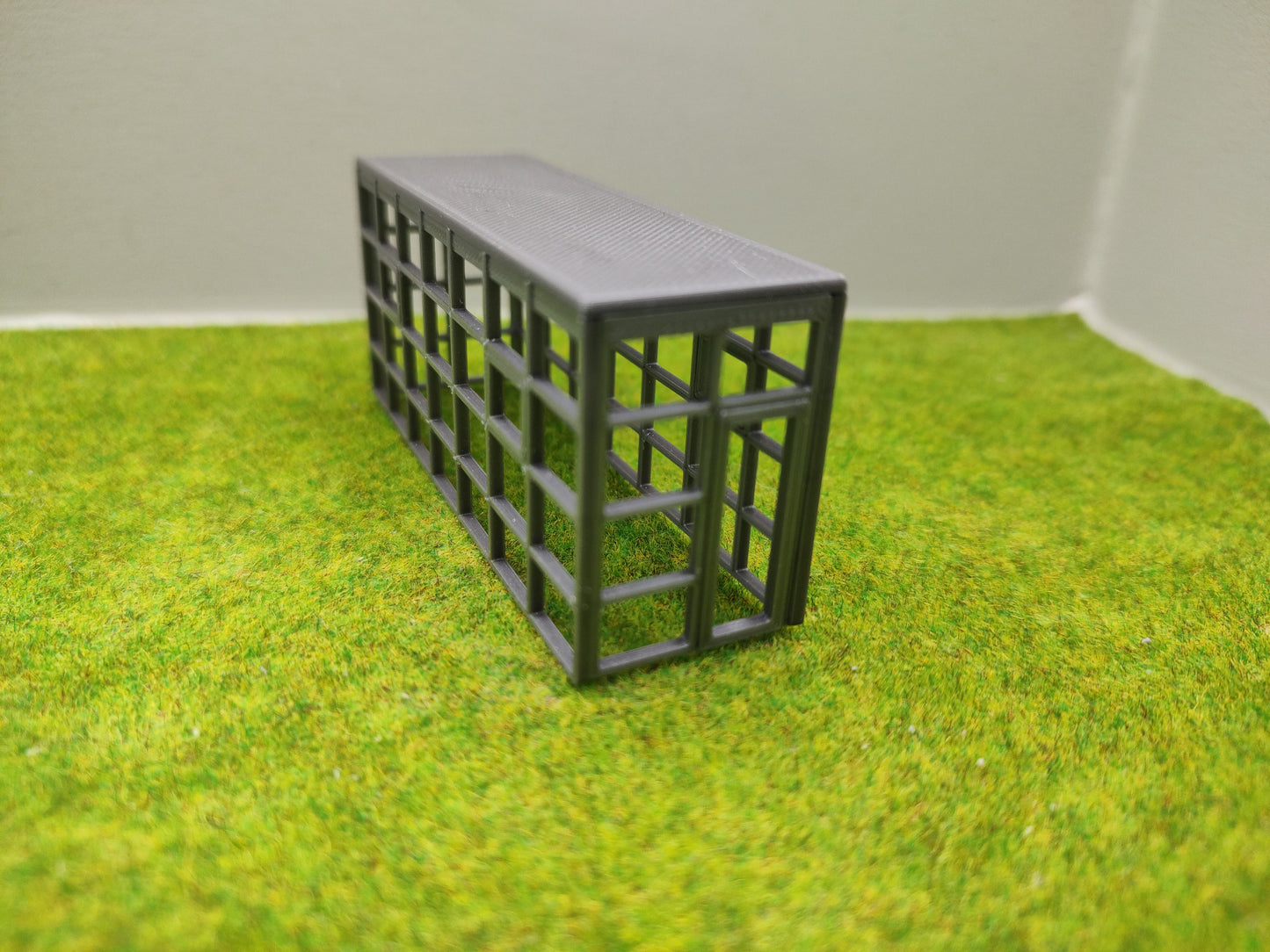 H0 Zubehör - Wartehäuschen für den Bahnsteig oder im Bahnhof