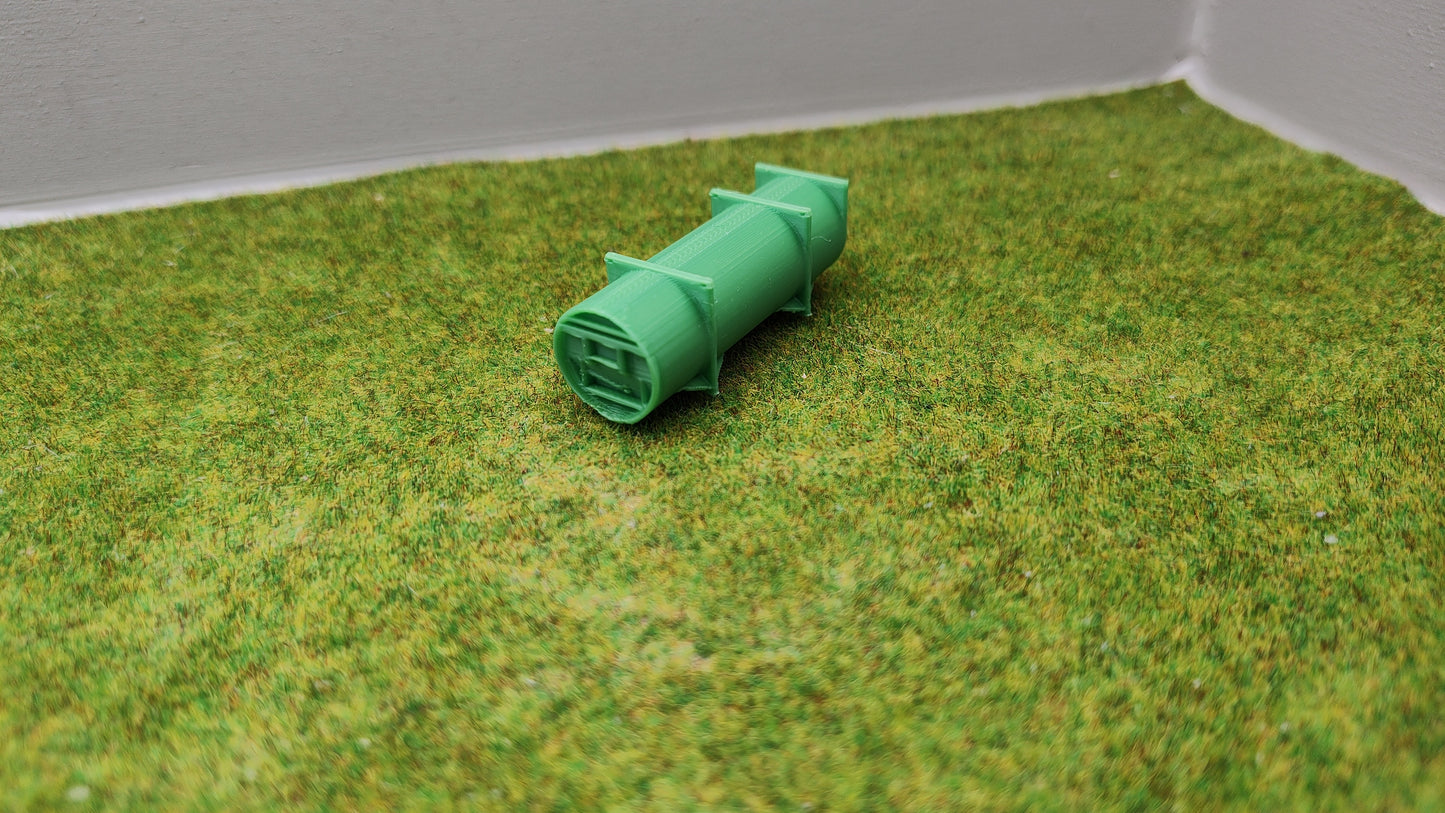 Zubehör Spur N - Müllcontainer für Schwerlastwagons und Containerwagen