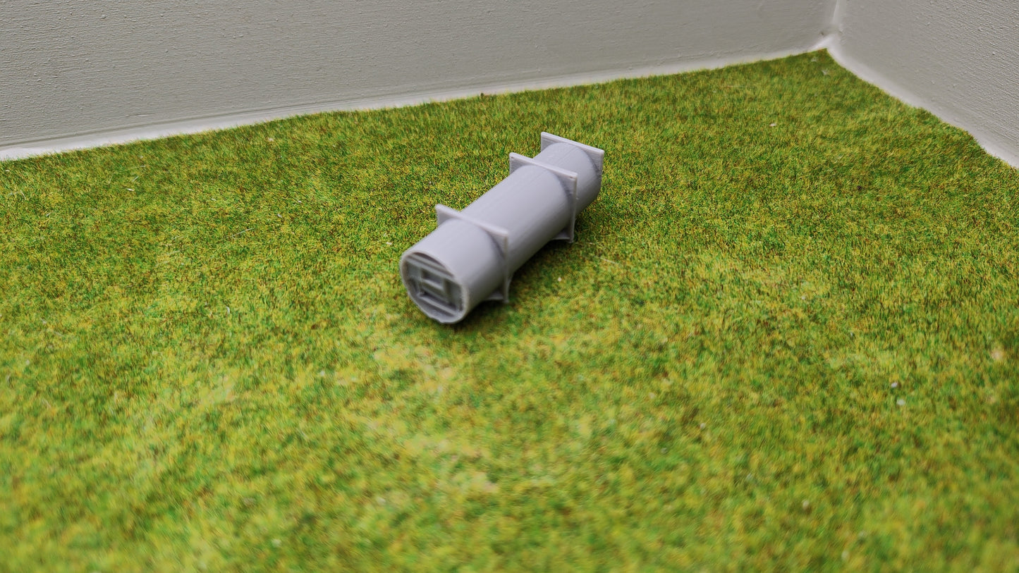 Zubehör Spur N - Müllcontainer für Schwerlastwagons und Containerwagen