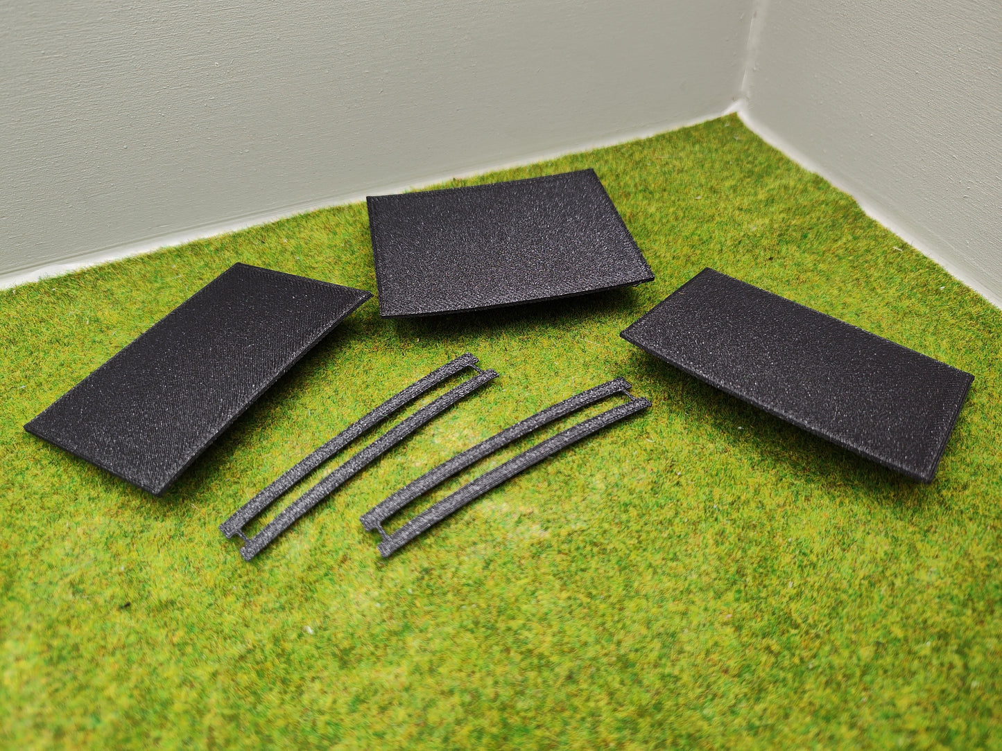 Bahnübergang H0 - für das Märklin C-Gleis - 58x70 mm