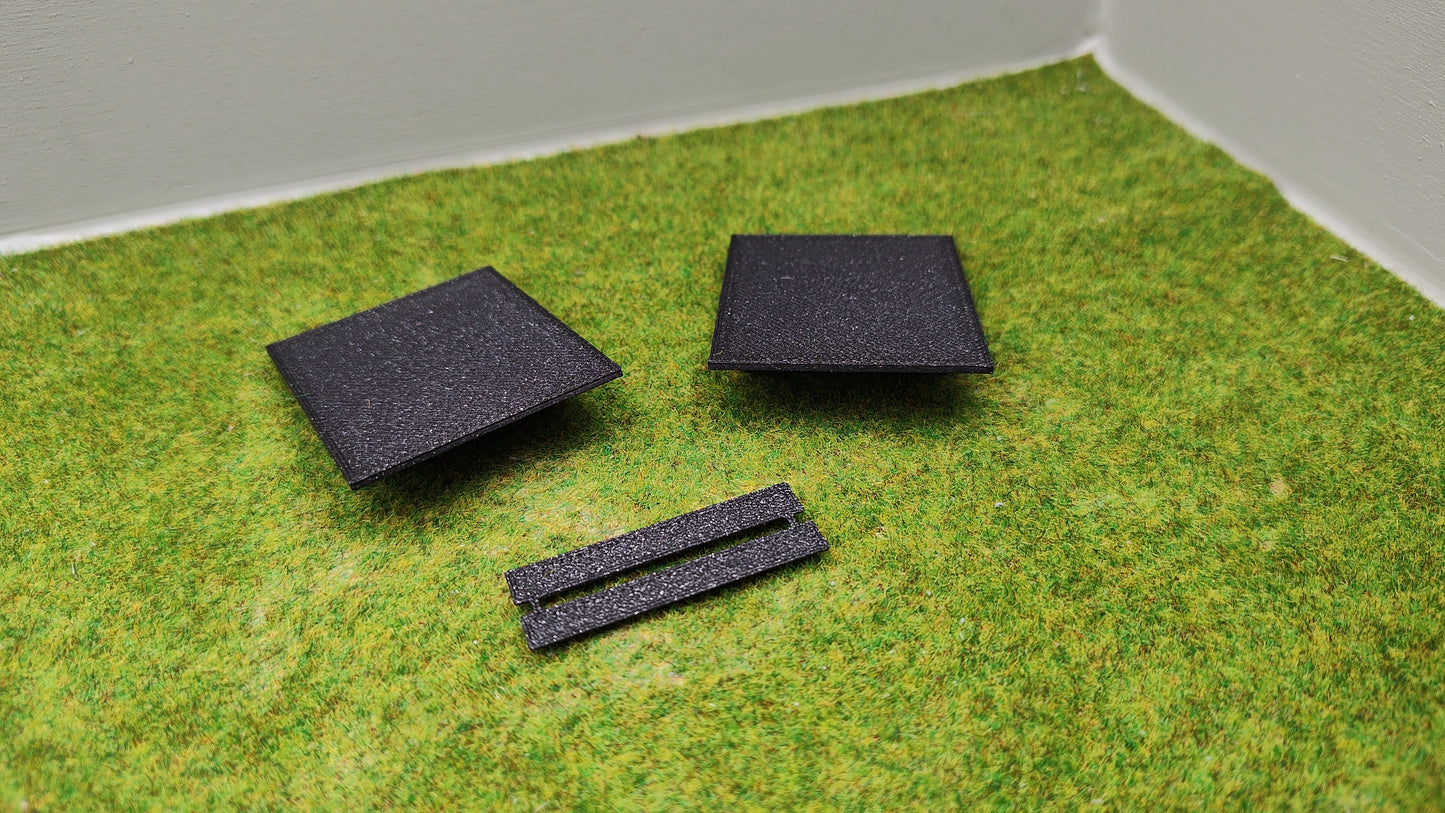 Bahnübergang für das Märklin M-Gleis - 50x40mm