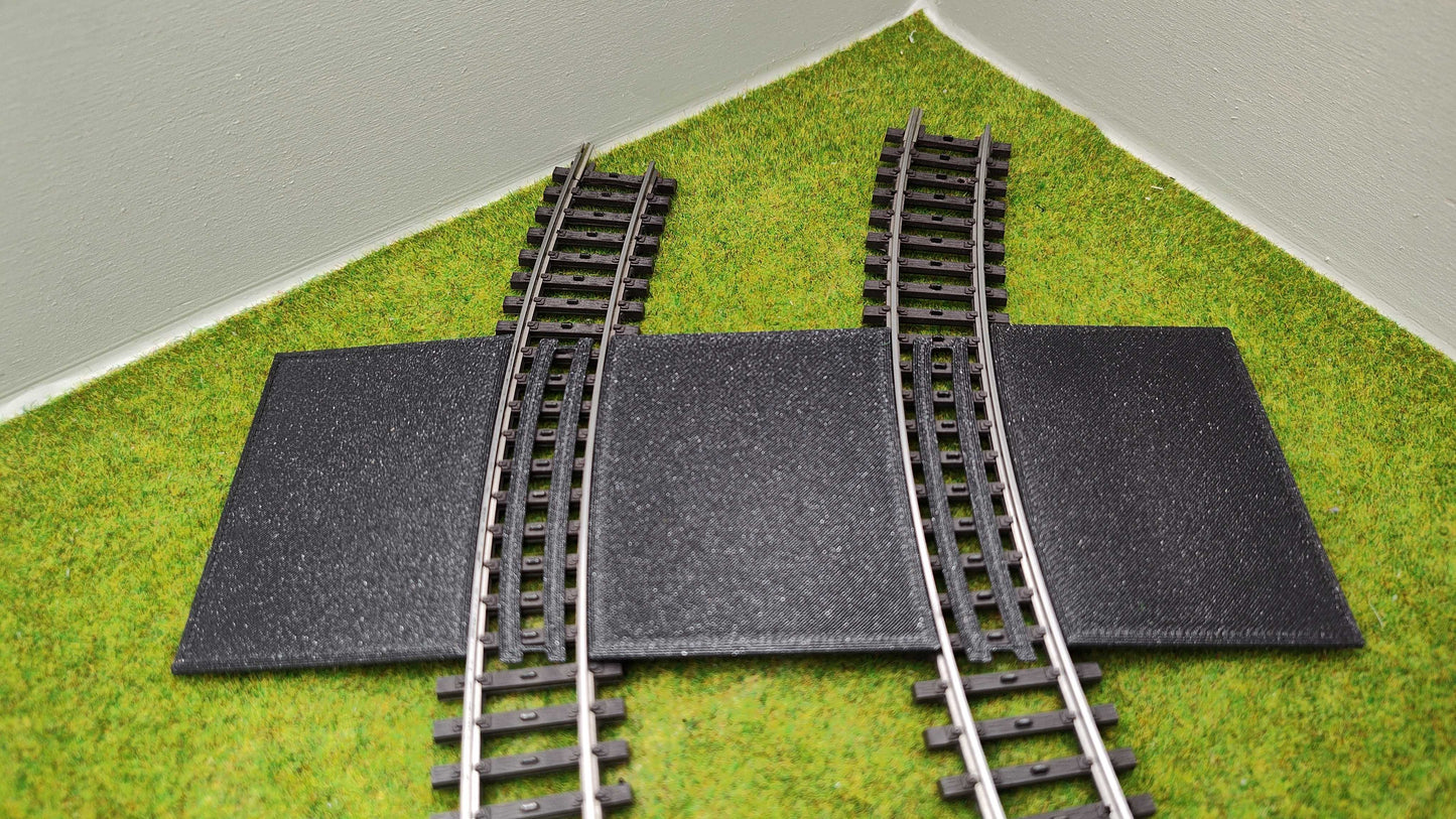 H0 Bahnübergang für das Märklin K-Gleis-58x70mm