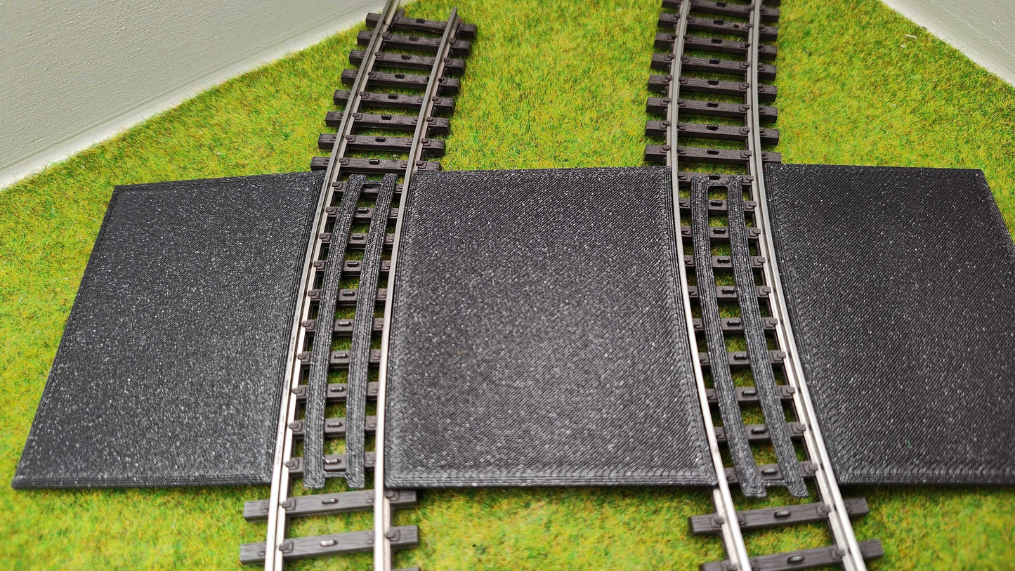 H0 Bahnübergang für das Märklin K-Gleis-58x70mm