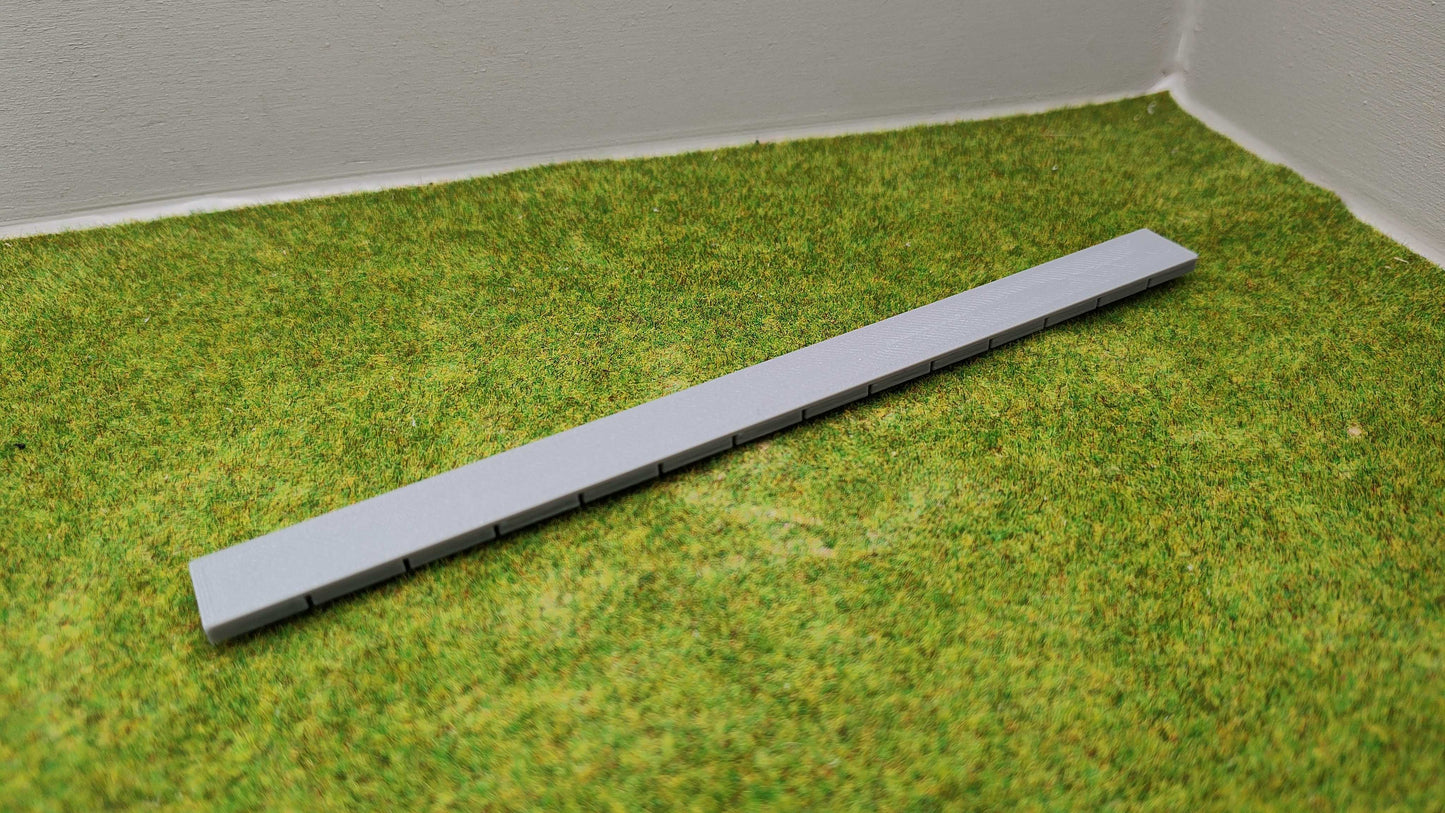 H0 Zubehör - Bahnsteigkanten - Höhe konfigurierbar - H0 1:87