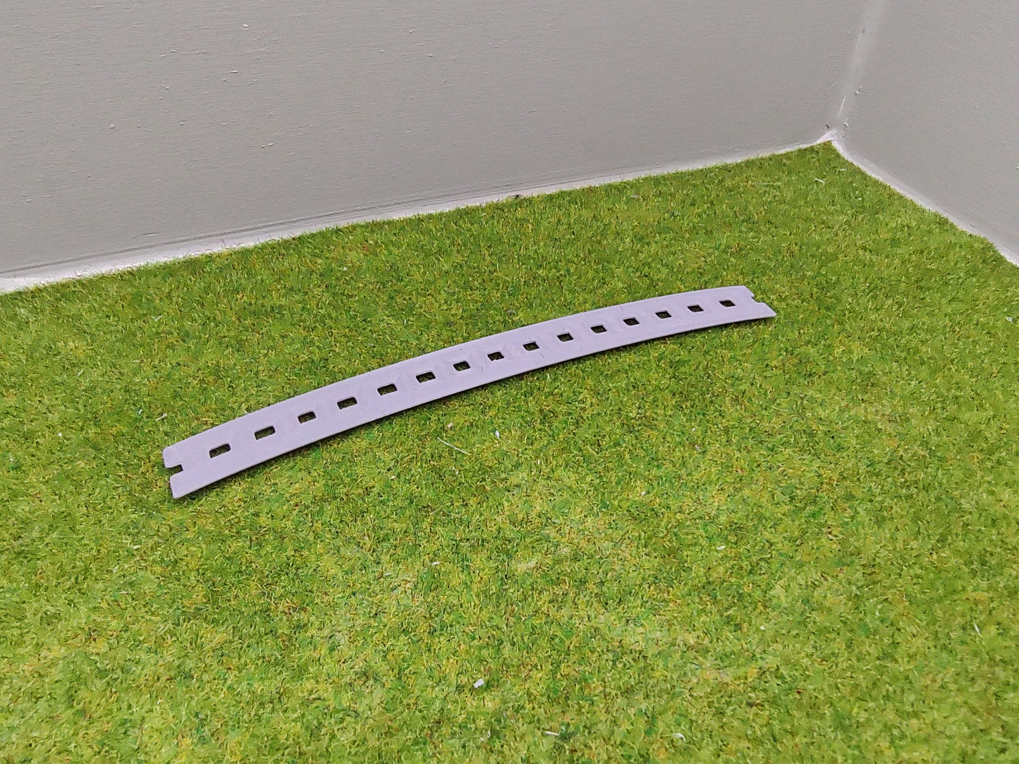 H0 Zubehör - Schwellenbohlen gebogen für Märklin M Gleis 5200 - 135 mm