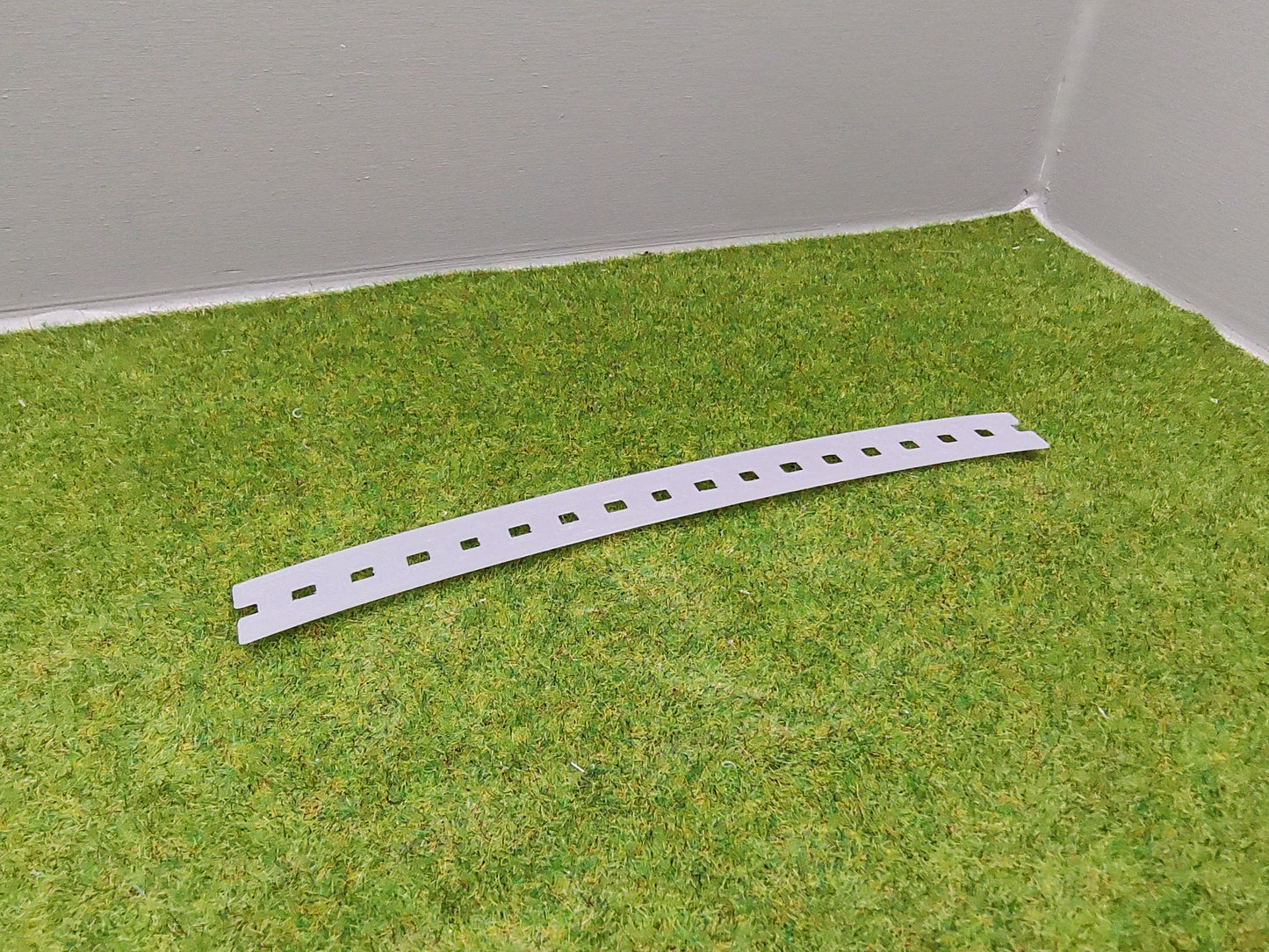 H0 Zubehör - Schwellenbohlen für Märklin C Gleis R2 24 Grad - 133 mm