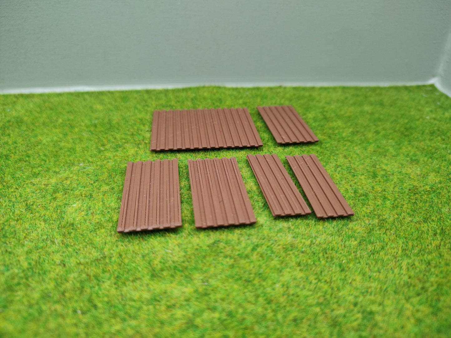 Bahnübergang H0 für Piko A Gleis -130,80 x 40mm - braun