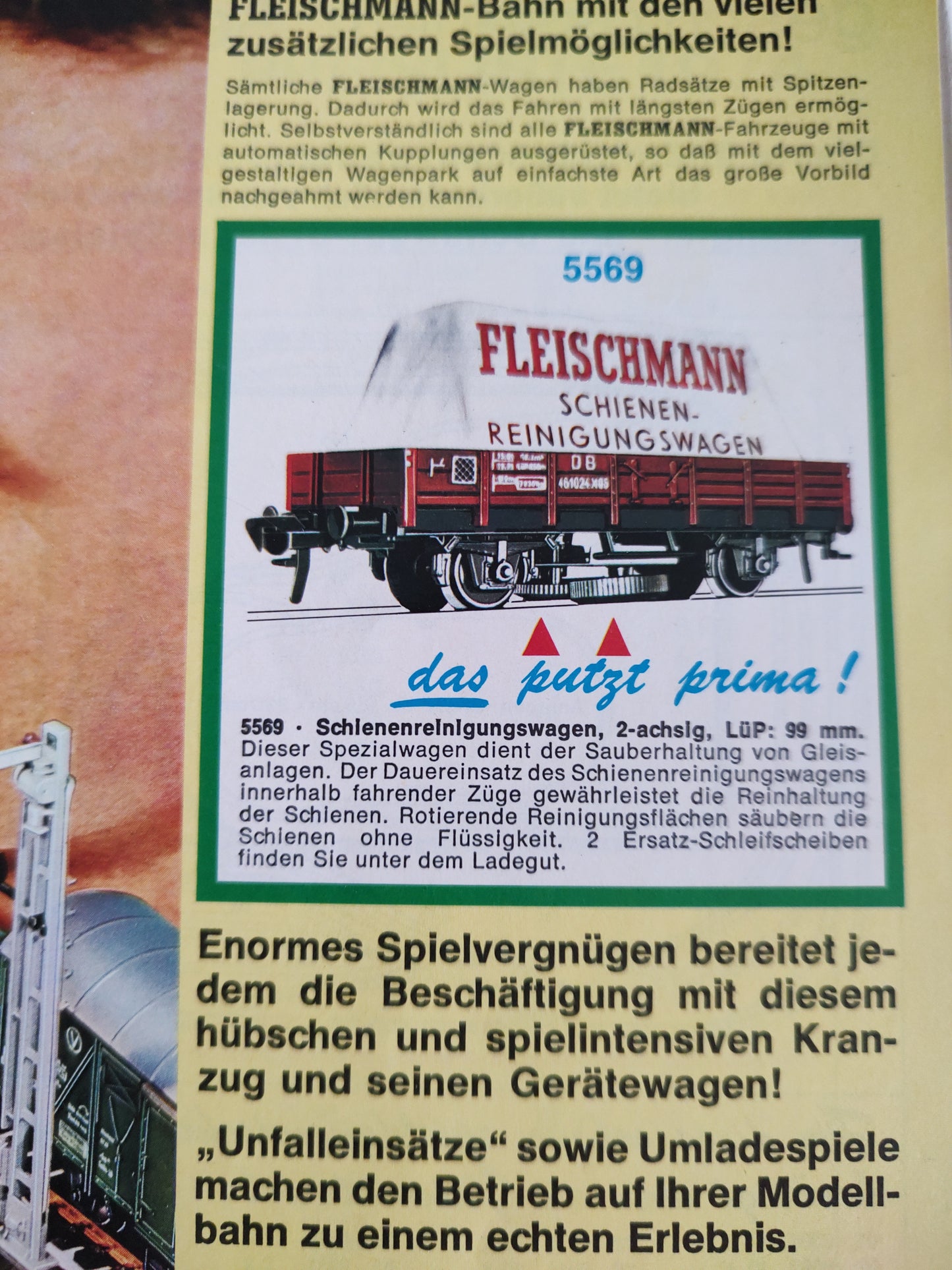 H0 Zubehör - Fleischmann H0 Ersatzteil - Haube für Wagon 5569 - 5200 - 5011
