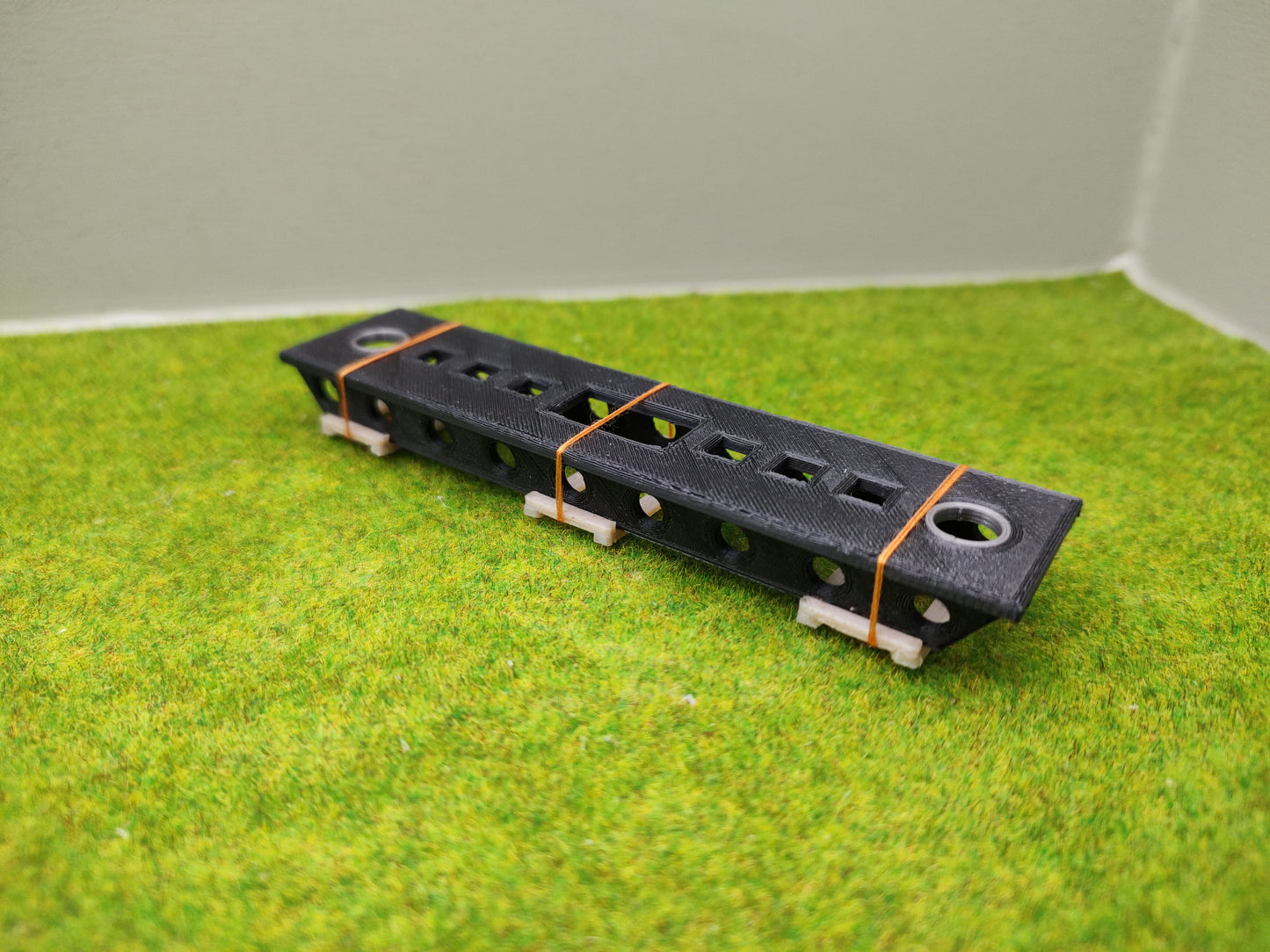 H0 Ladegut, Maschinenträger für Schwerlastwagons - 120mm