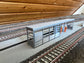 H0 Zubehör - Bahnhofwartehäuschen für den Bahnsteig oder im Bahnhof