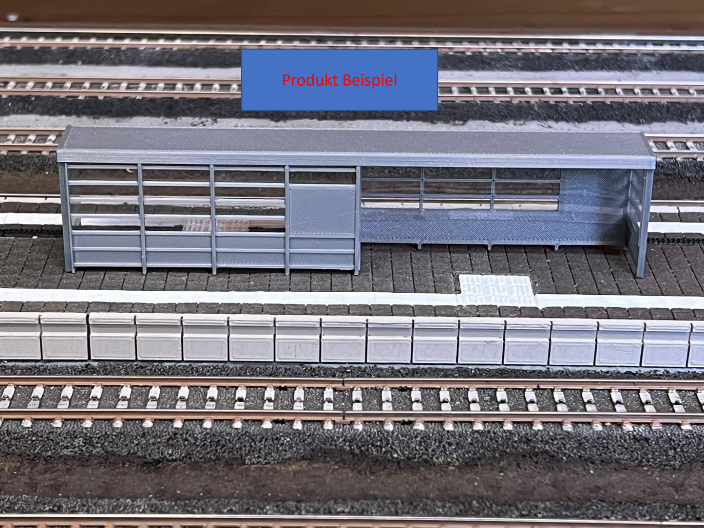 H0 Zubehör - Blindenleitsystem - Streifenblock - H0 1:87