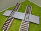 H0 Bahnübergang für Märklin M-Gleis-58x40mm
