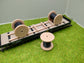 H0 Ladegut - Kabelrollen auf Palette für Schwerlastwagons