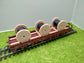 H0 Ladegut - Kabelrollen auf Palette für Schwerlastwagons