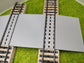 Bahnübergang H0 für Märklin M-Gleis-58x70mm - grau