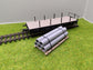 H0 Ladegut - Betonrohren auf Palette für Schwerlastwagons und Flachwagen