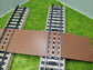 H0 Bahnübergang für das Märklin M-Gleis-58x40mm