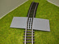 H0 Bahnübergang für Märklin K-Gleis-50x40mm - grau