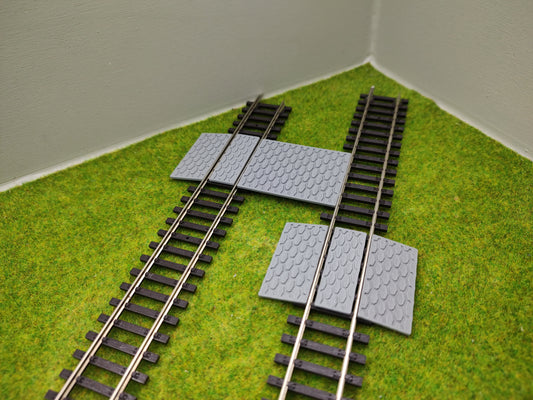 H0 Bahnübergang für Piko A Gleis -130,80 x 40mm