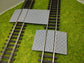 H0 Bahnübergang für Piko A Gleis -130,80 x 40mm