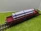 H0 Ladegut - Betonrohren auf Palette für Schwerlastwagons und Flachwagen