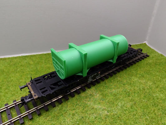 H0 Ladegut - H0 Müllontainer - für Schwerlast- oder Containerwagen