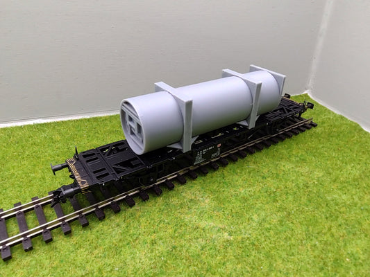 H0 Container - H0 Ladegut - Müllcontainer für Schwerlast- oder Containerwagen