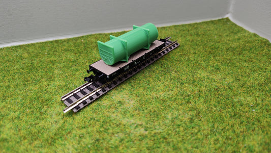 Zubehör Spur N - Müllcontainer für Schwerlastwagons und Containerwagen