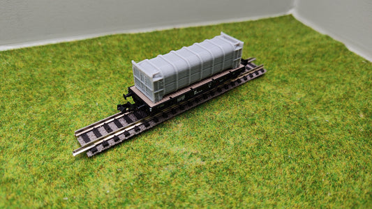 Ladegut Spur N - Pressmüllcontainer für Schwerlastwagons und Containerwagen