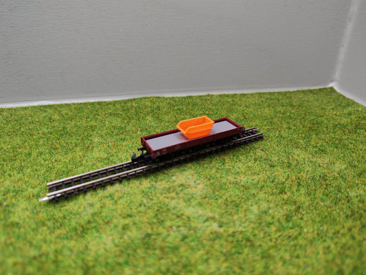 Zubehör Spur Z - Ladegut Muldencontainer - Spur Z 1:220