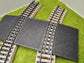 H0 Bahnübergang für Märklin M-Gleis - 58x70 mm - schwarz