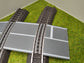 H0 Bahnübergang für Märklin C-Gleis-58x70 mit Straßenmarkierung