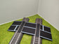 H0 Bahnübergang für Märklin C-Gleis-58x70mm mit Straßenmarkierung