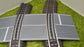 H0 Bahnübergang für Märklin C-Gleis-58x70 mit Straßenmarkierung V0