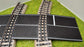 H0 Bahnübergang für Märklin M-Gleis-P 58x80x70 mit Straßenmarkierung