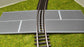 H0 Bahnübergang für das Märklin K-Gleis-P 100x70mm - mit Straßenmarkierung