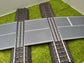 H0 Bahnübergang für das Märklin C-Gleis- P 58x100x70 mit Straßenmarkierung