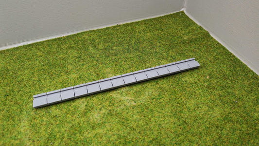 H0 Zubehör - Bahnsteigkanten - Höhe konfigurierbar - H0 1:87