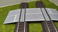 H0 Bahnübergang für Märklin C-Gleis-58x66mm mit Straßenmarkierung