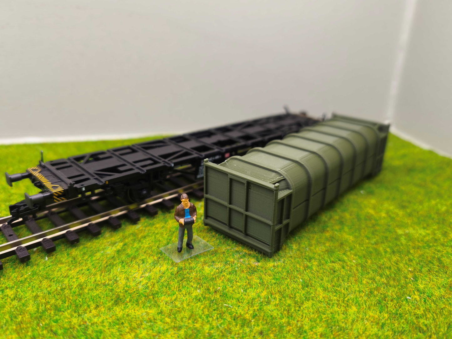 H0 Ladegut - H0 Container - Transportcontainer für Containerwagen