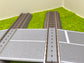 H0 Bahnübergang für Märklin C-Gleis-58x70mm mit Straßenmarkierung