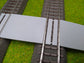 Bahnübergang H0 für Märklin C-Gleis-58x40mm - grau