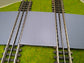 Bahnübergang für Trix Express Gleis-58x77mm - grau